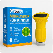 Lade das Bild in den Galerie-Viewer, GROOVD™ - KINDER MIKROSKOP
